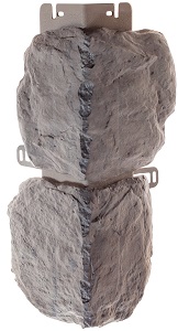 Наружный угол бутовый камень (скандинавский), 0,44 х 0,18м (н)